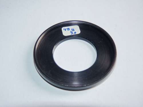 Metal Adapter Ring F 49mm to L 30mm, Filter 49mm Lens 30mm