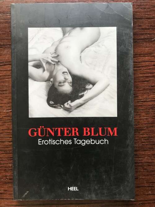 Günter Blum Erotisches Tagebuch ,128 pages, in german, erotic diary, photo book, 15cmx24cm