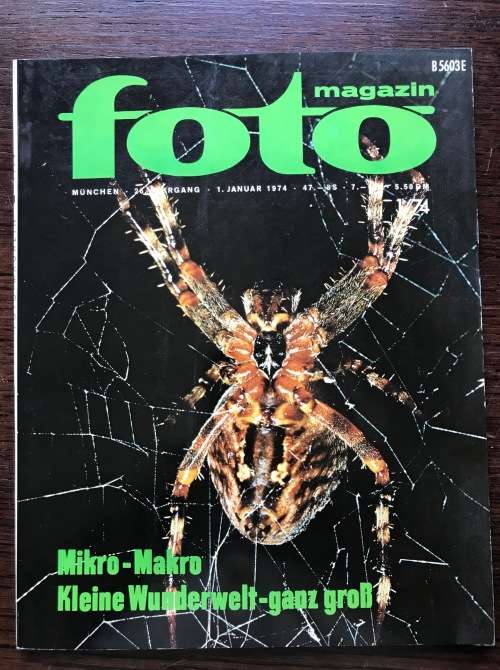 Foto Magazin Januar 1974,84 pages, in german, photo magazine from Germany