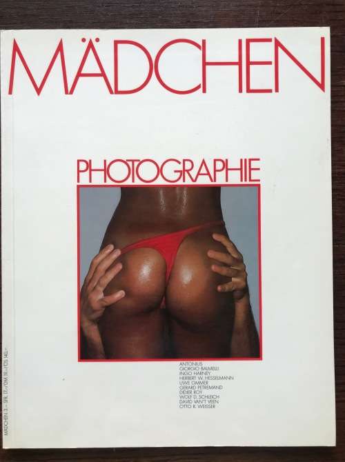 Mädchen 3 (Girl) Photography 1986, 111 pages, in german, photo magazine from Germany
