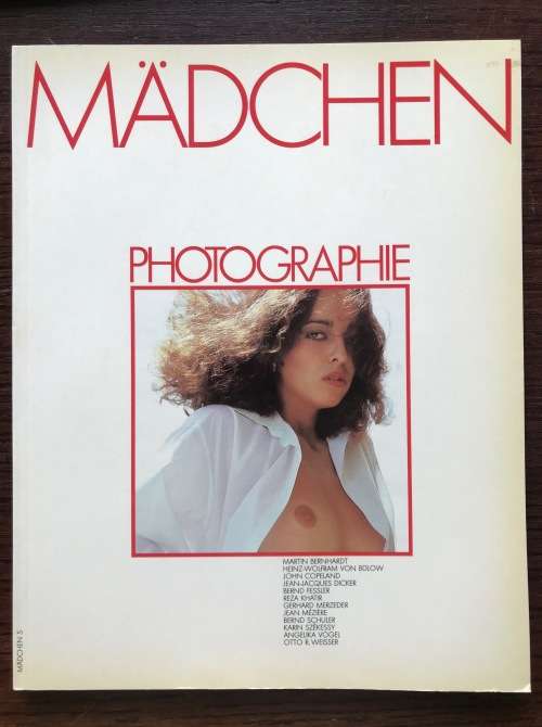 Mädchen 5 (Girl) Photography 80s magazine, 111 pages, in german, photo magazine from Germany