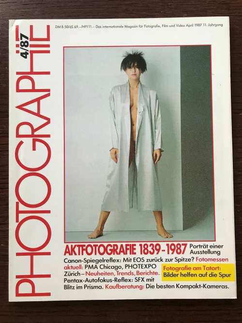 Photographie Magazin 4/87 ,1987, magazine, 119 pages, in german, photo magazine from Germany