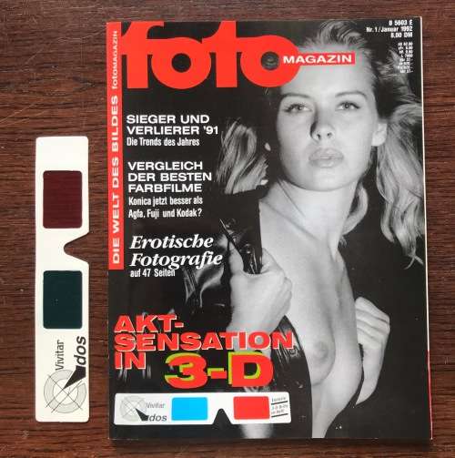 Foto Magazin 1-1992, Januar 1992, 102 pages, in german, photo magazine from Germany