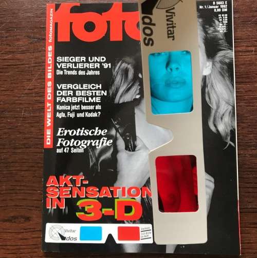 Foto Magazin 1-1992, Januar 1992, 102 pages, in german, photo magazine from Germany