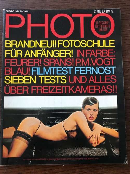 Photo Nr. 29/1975 magazin, 78 pages, in german, photo magazine from Germany