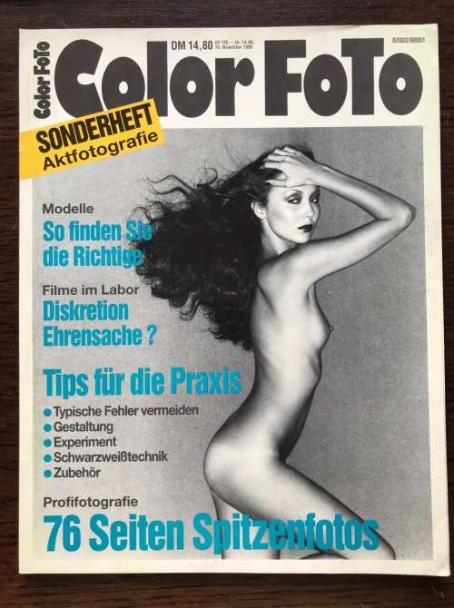 Color Foto 11/1990 magazin,nude photograph magazin, 106 pages, in german,photo magazine from Germany