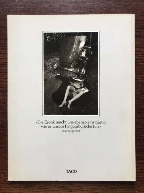 JeanLoup Sieff 1988 Erotic Photography, 80 pages, in german,