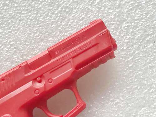 Sig Sauer Pistol Key Ring, red, keyring