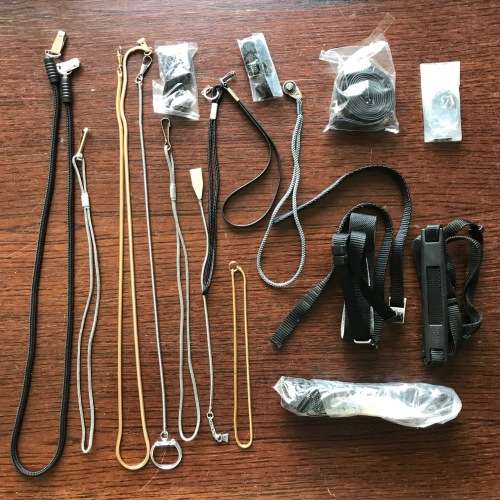 Camera Straps Lot  , vintage, canon,gossen , pentax and others