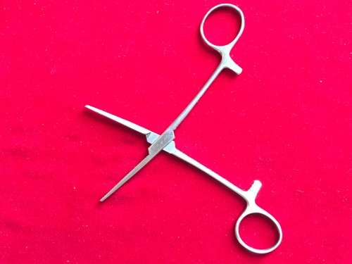 German vintage tools 2x  from Germany , rare, tweezers and tuning fork