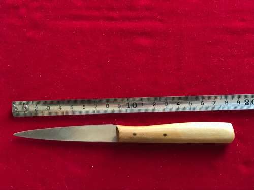 Bonsa Solingen rostfrei vintage knife, collectors item, kitchen knife, old, antique