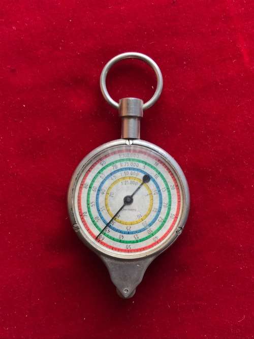 Vintage Map distance meter made in Germany, tool, rare, collectors item, antique