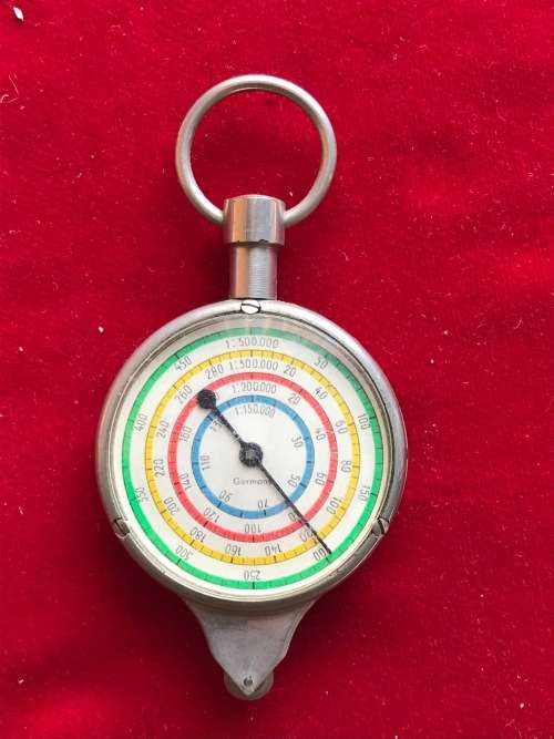 Vintage Map distance meter made in Germany, tool, rare, collectors item, antique