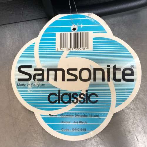 Samsonite Governor Briefcase black 14cmx36cmx46cm ,  like new , weight empty 3.2kg,