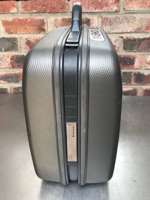 Samsonite Case Briefcase anthrazit 19cm x 37cm x 50cm 2.75kg weight empty, board case,vintage,retro