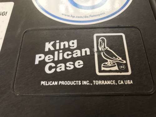 King Pelikan Case (BIG) black 22cm x 54cm x 64cm weight empty 5.8kg SPECIAL OFFER
