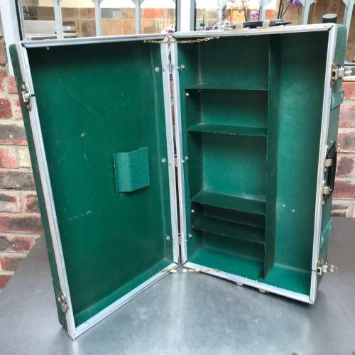 Medical Service Industral hardshell case 18cmx34cmx60cm, green ,  preowned , weight empty 6.15kg,