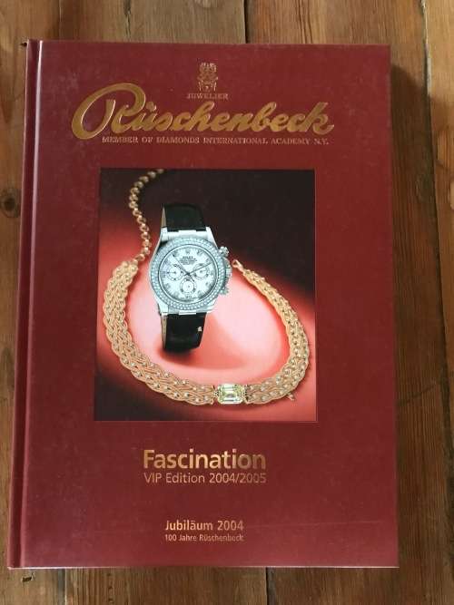 Rüschenbeck Katalog Uhren Schmuck 2004/2005, Rueschenbeck Catalog Watch Jewellery, from Germany