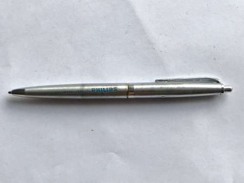 Bolasccin Philips Ball Pen , collectors item , nimm doch Philips, pen is from Germany