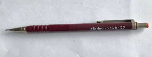 Rotring TS slide 0.9 pencil,collectors item, vintage, made in west germany