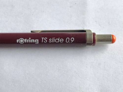 Rotring TS slide 0.9 pencil,collectors item, vintage, made in west germany