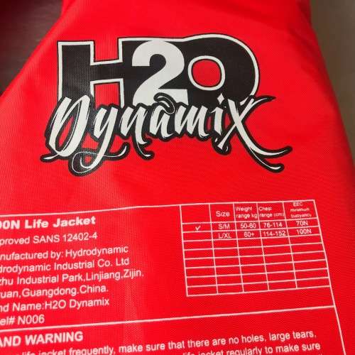 H2O Life Jacket , life vest, watersport, like new, size S / M