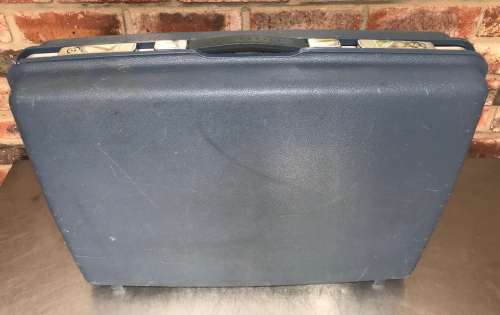 Samsonite Suitcase retro vintage blue from the 70s