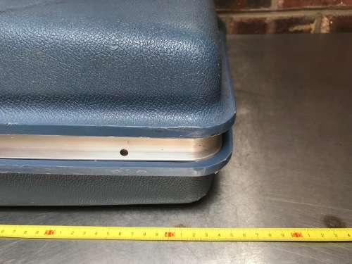 Samsonite Suitcase retro vintage blue from the 70s