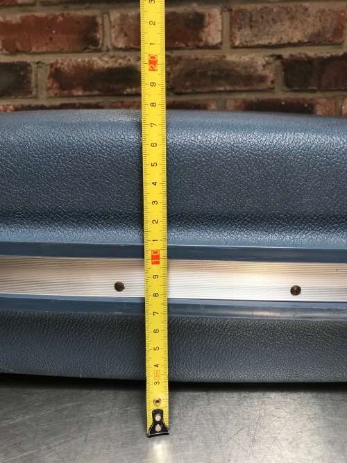 Samsonite Suitcase retro vintage blue from the 70s