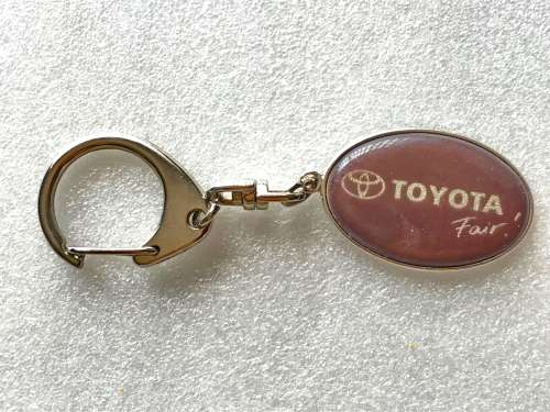 TOYOTA KEY RING EUROCARE VINTAGE from Germany