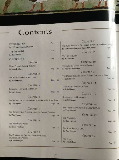 The Treasures of the Pyramids , book in english,ISBN 88-8095-233 1