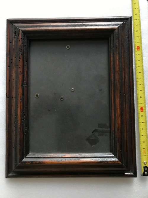Wormwood frame vintage 100years old wood , outside 20cmx25cm , inside 12cm x17cm from Germany