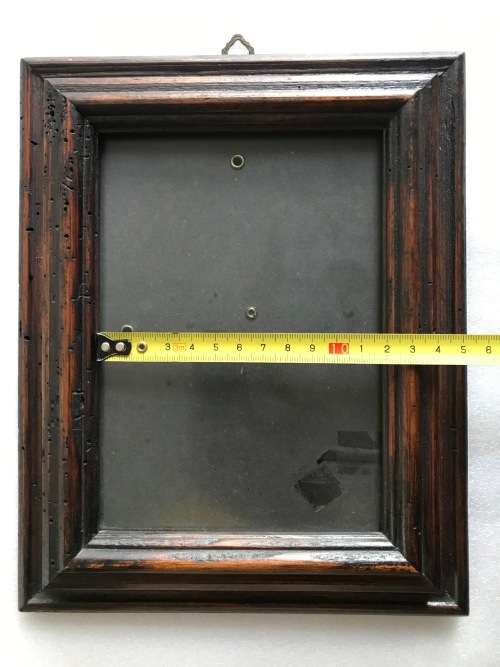 Wormwood frame vintage 100years old wood , outside 20cmx25cm , inside 12cm x17cm from Germany