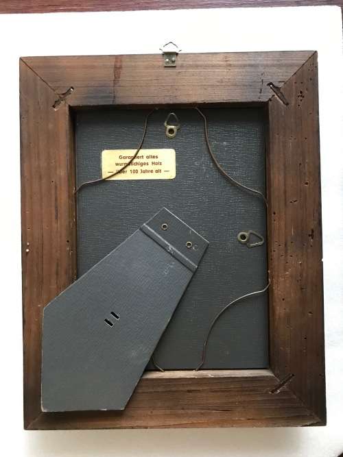 Wormwood frame vintage 100years old wood , outside 20cmx25cm , inside 12cm x17cm from Germany