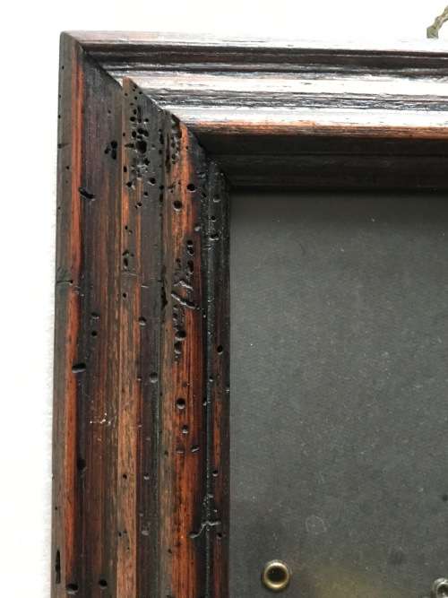 Wormwood frame vintage 100years old wood , outside 20cmx25cm , inside 12cm x17cm from Germany