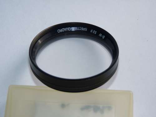 B+W 52E spectra quadro Filter, 52mm Filter Thread, B+W,effect filter