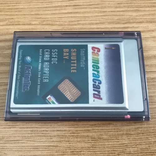 ActionTec SmartMedia Card to PC Card PCMCIA Adapter Card Reader for Laptop Notebook