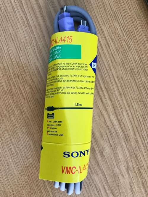 Sony VMC-IL4415  i.link cable original, like new , Sony video - pc cable