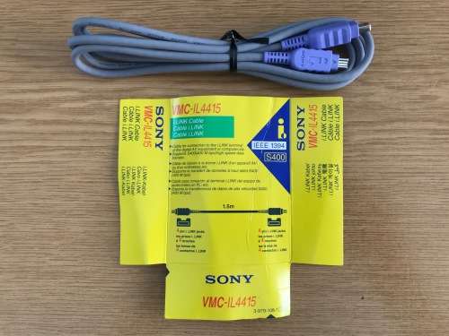 Sony VMC-IL4415  i.link cable original, like new , Sony video - pc cable