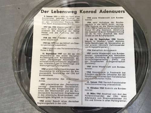 Film Documentation Konrad Adenauer, Super 8mm film, film is in german, vintage , original film