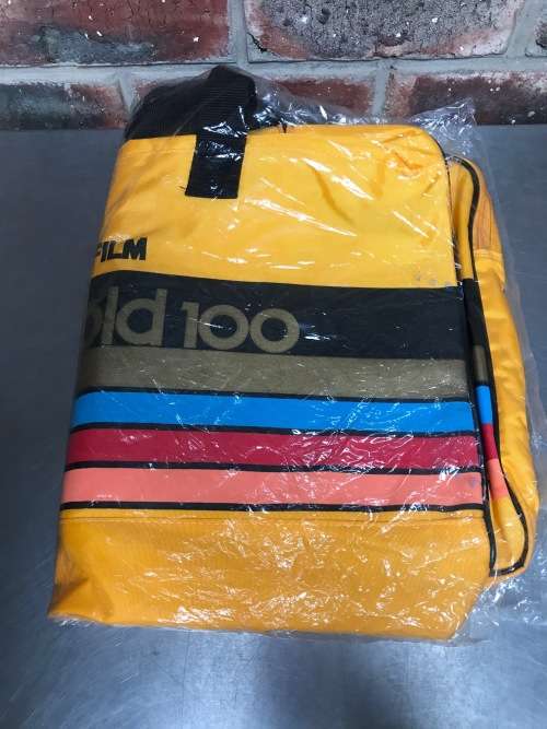 Kodak Bag  Gold 100 Kodacolor, new , vintage, never used, collectors item