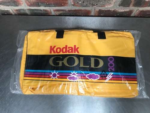 Kodak Bag  Gold 200 Kodacolor, new , vintage, never used, collectors item