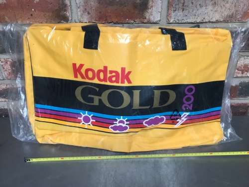 Kodak Bag  Gold 200 Kodacolor, new , vintage, never used, collectors item