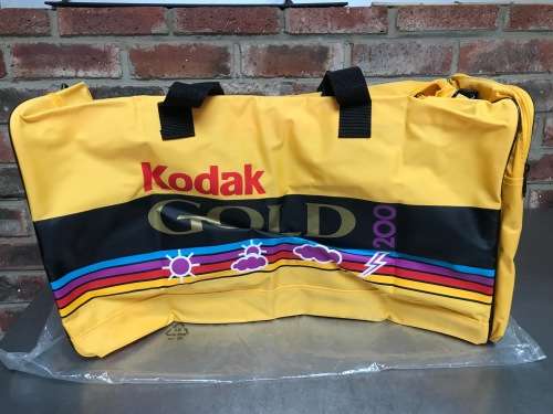 Kodak Bag  Gold 200 Kodacolor, new , vintage, never used, collectors item
