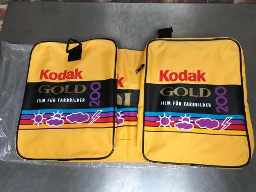 Kodak Bag  Gold 200 Kodacolor, new , vintage, never used, collectors item