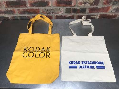 Kodak Lot 2x Textil Bags ,new ,from Germany, vintage, collectors item