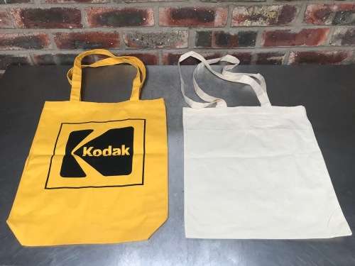 Kodak Lot 2x Textil Bags ,new ,from Germany, vintage, collectors item