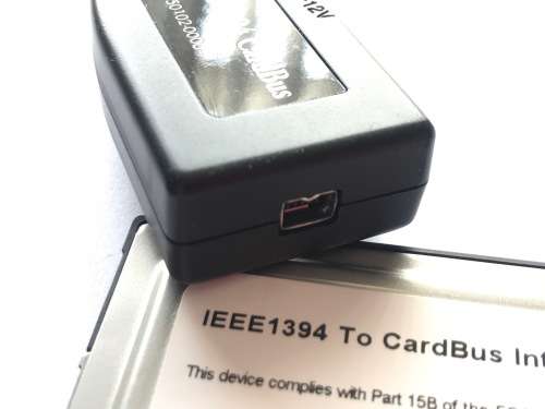 Hama IEEE1394 Cardbus PMCIA adapter ,vintage