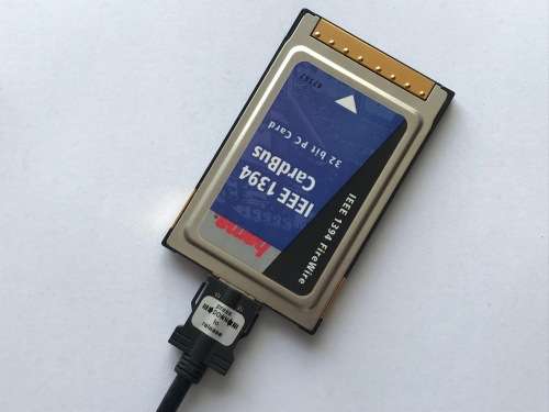 Hama IEEE1394 Cardbus PMCIA adapter ,vintage