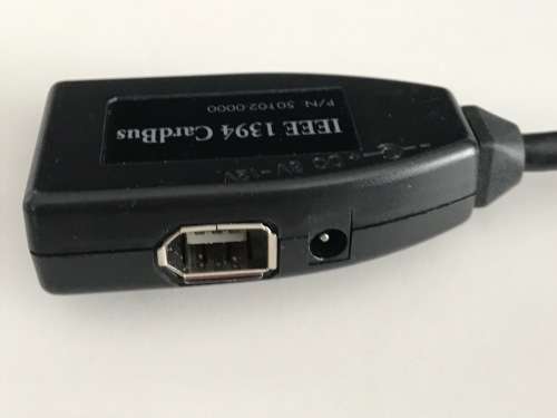 Hama IEEE1394 Cardbus PMCIA adapter ,vintage